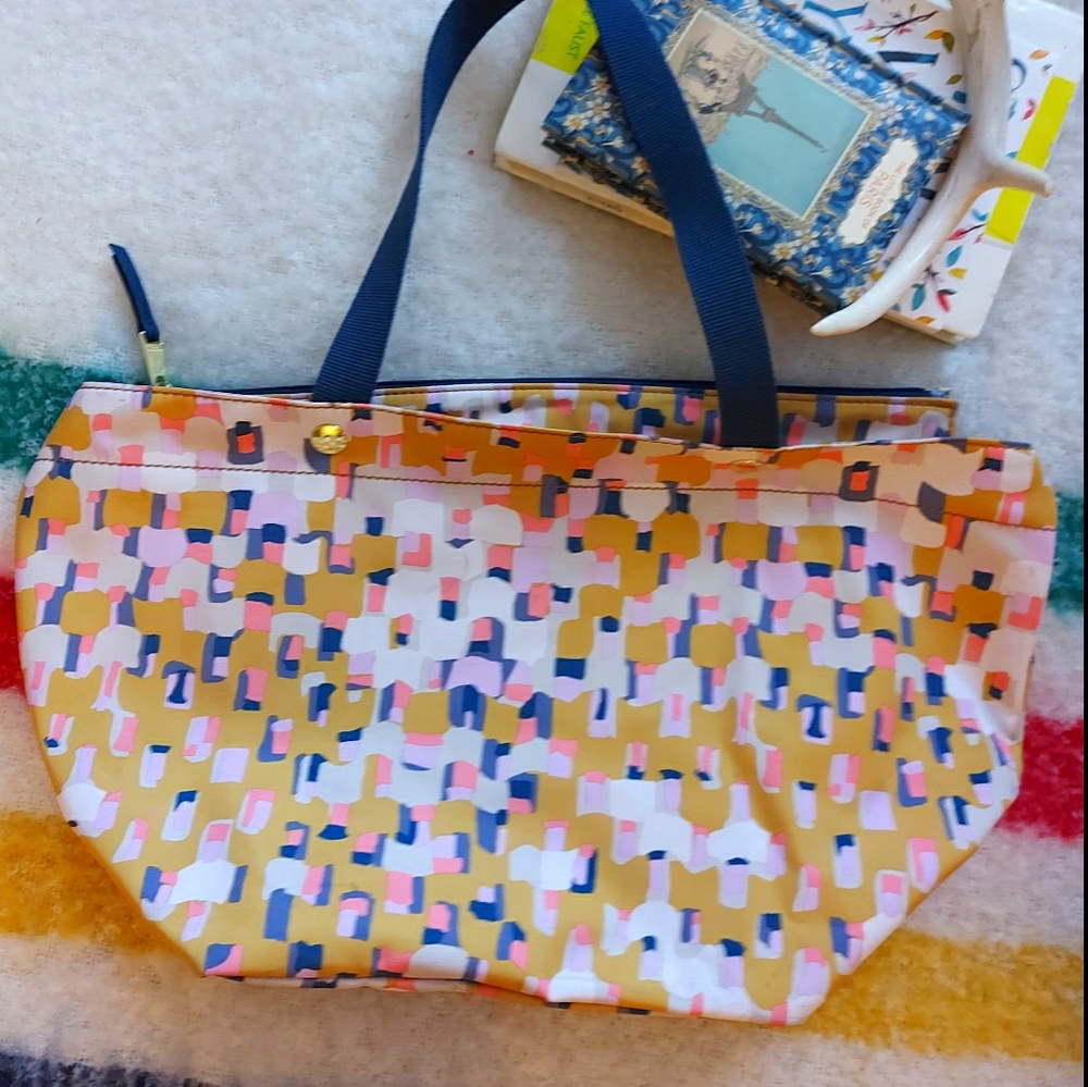 Fossil Multicolor Tote Bag